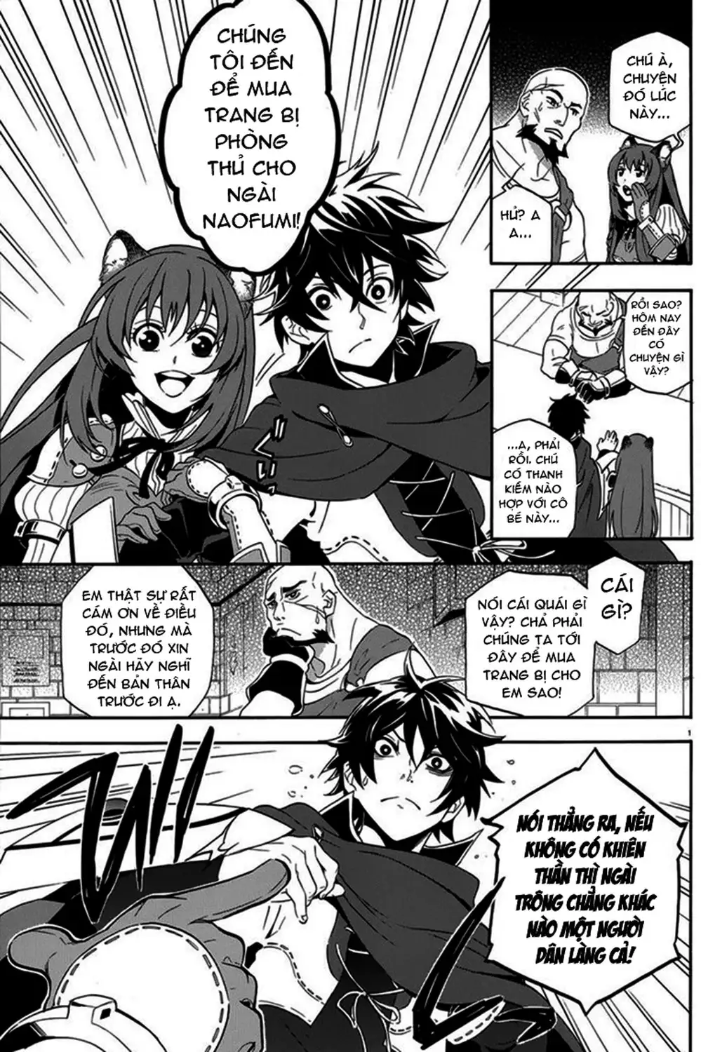 Truyện Tranh Sự Trỗi Dậy Của Anh Hùng Khiên trang 6