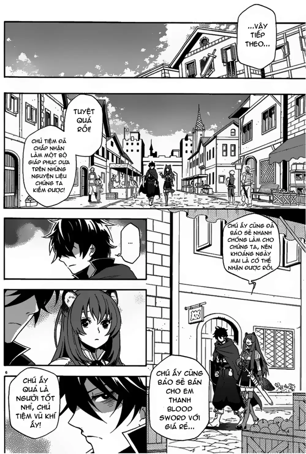 Truyện Tranh Sự Trỗi Dậy Của Anh Hùng Khiên trang 6