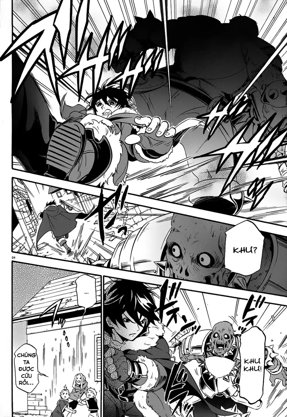 Truyện Tranh Sự Trỗi Dậy Của Anh Hùng Khiên trang 6