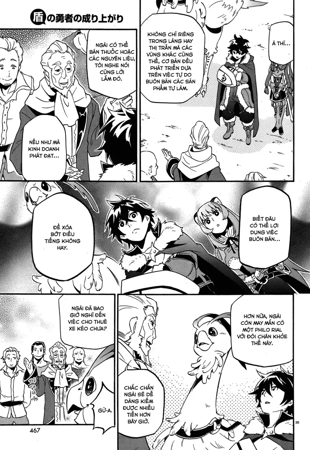 Truyện Tranh Sự Trỗi Dậy Của Anh Hùng Khiên trang 6