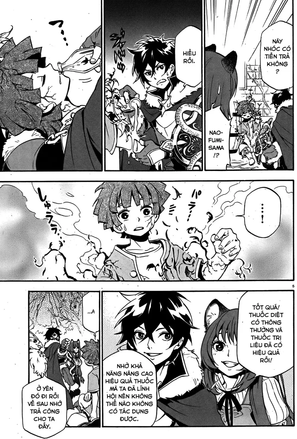 Truyện Tranh Sự Trỗi Dậy Của Anh Hùng Khiên trang 6