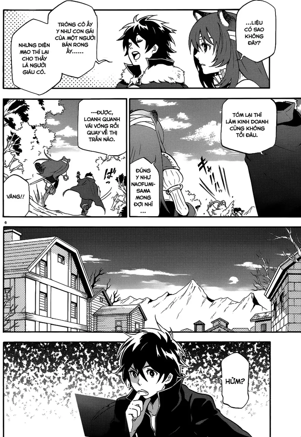 Truyện Tranh Sự Trỗi Dậy Của Anh Hùng Khiên trang 6