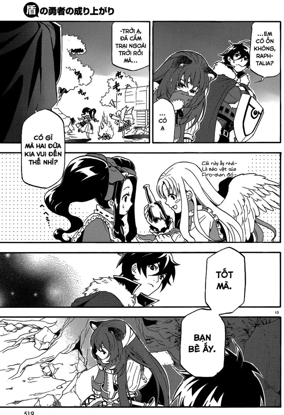 Truyện Tranh Sự Trỗi Dậy Của Anh Hùng Khiên trang 6