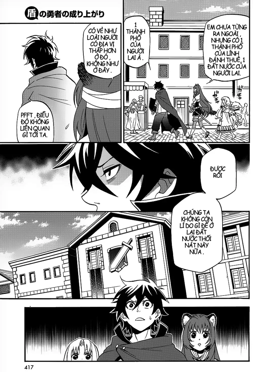 Truyện Tranh Sự Trỗi Dậy Của Anh Hùng Khiên trang 6