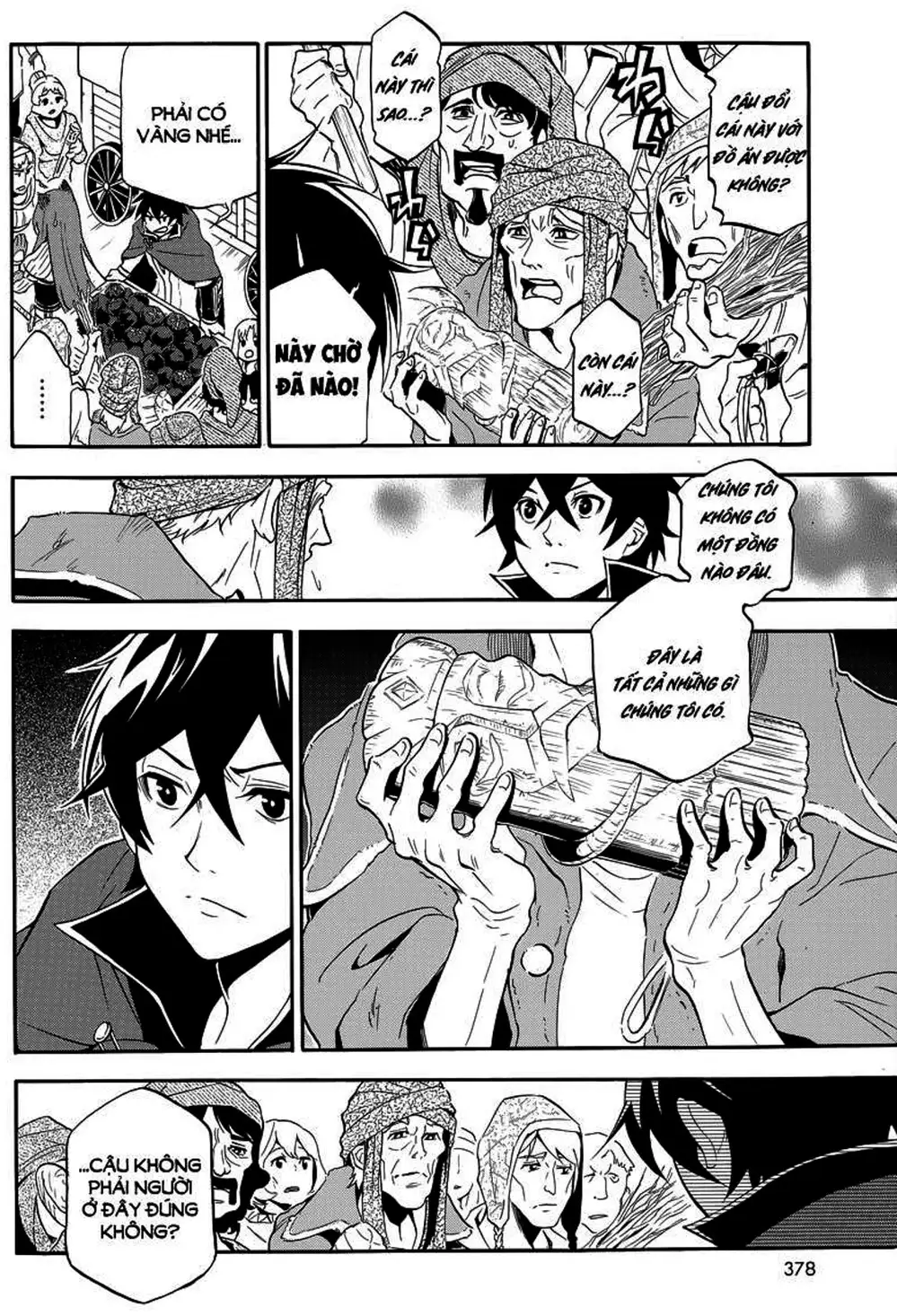 Truyện Tranh Sự Trỗi Dậy Của Anh Hùng Khiên trang 6