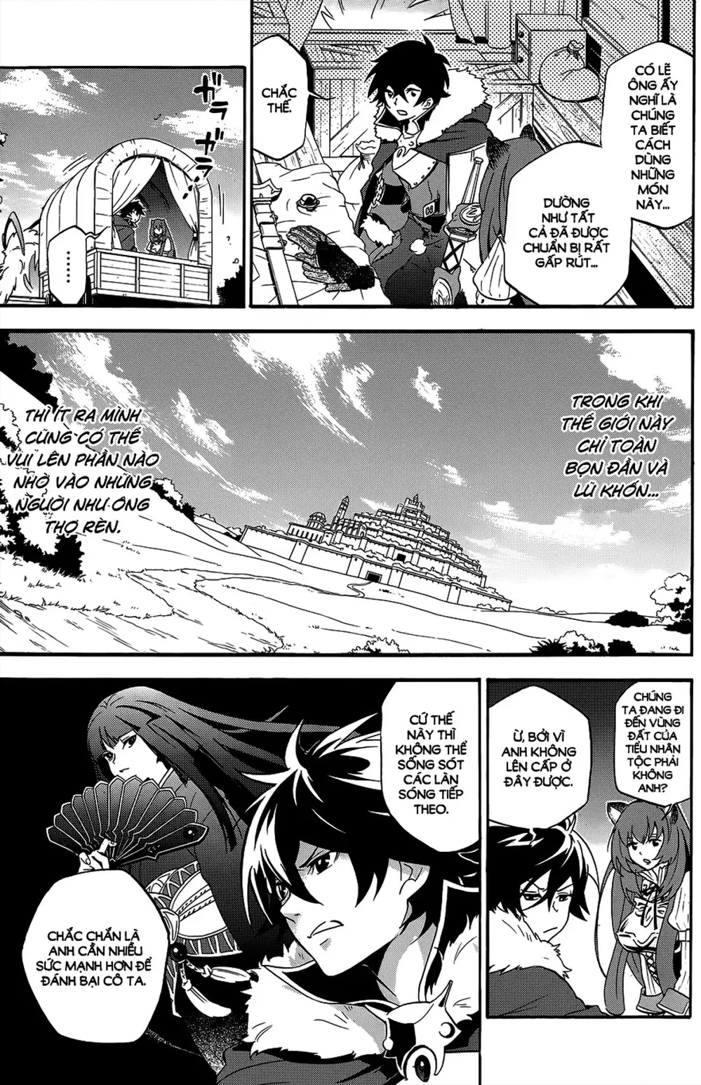 Truyện Tranh Sự Trỗi Dậy Của Anh Hùng Khiên trang 6