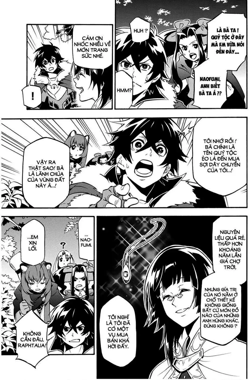 Truyện Tranh Sự Trỗi Dậy Của Anh Hùng Khiên trang 6