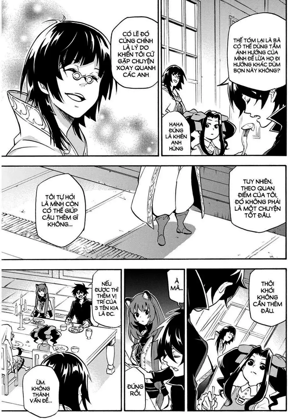 Truyện Tranh Sự Trỗi Dậy Của Anh Hùng Khiên trang 6