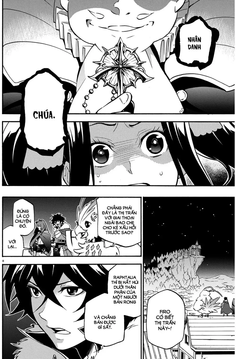 Truyện Tranh Sự Trỗi Dậy Của Anh Hùng Khiên trang 6