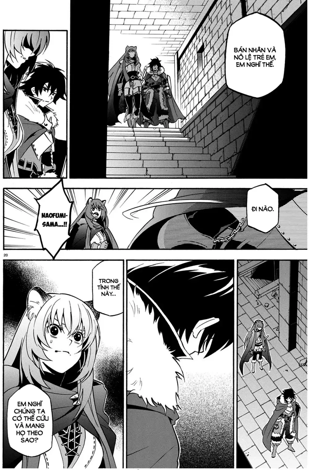 Truyện Tranh Sự Trỗi Dậy Của Anh Hùng Khiên trang 6