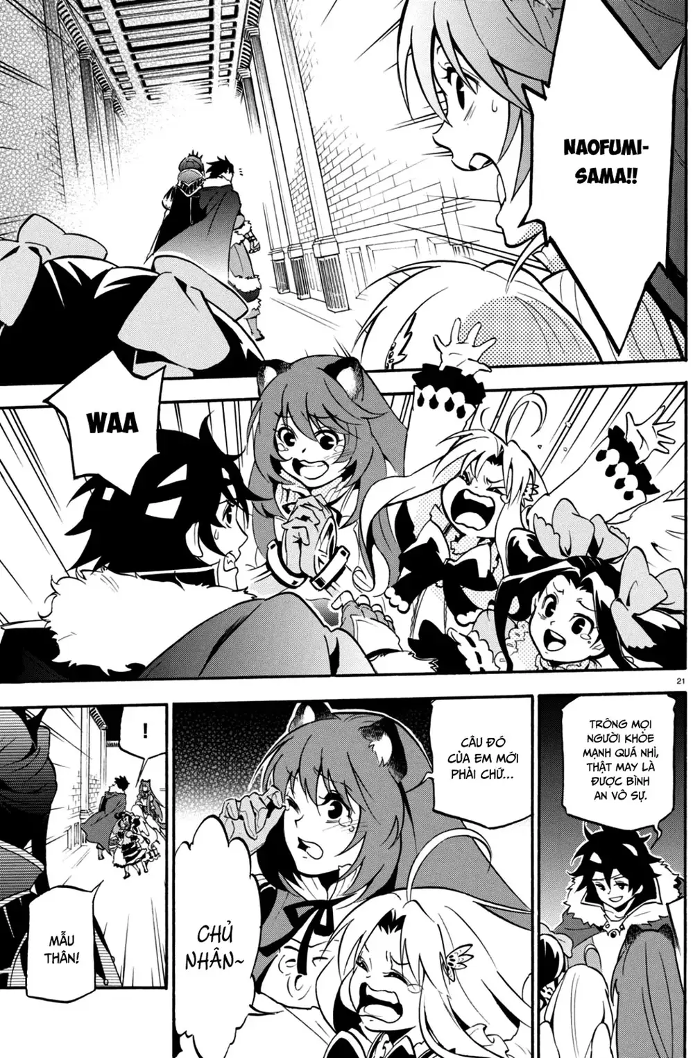 Truyện Tranh Sự Trỗi Dậy Của Anh Hùng Khiên trang 6