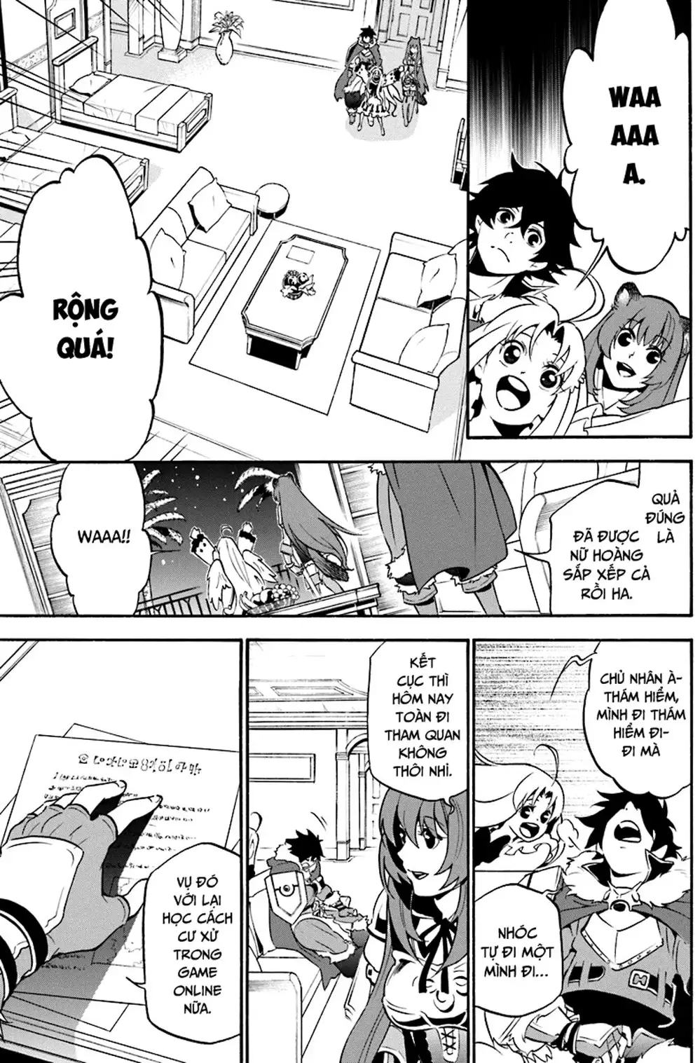 Truyện Tranh Sự Trỗi Dậy Của Anh Hùng Khiên trang 6