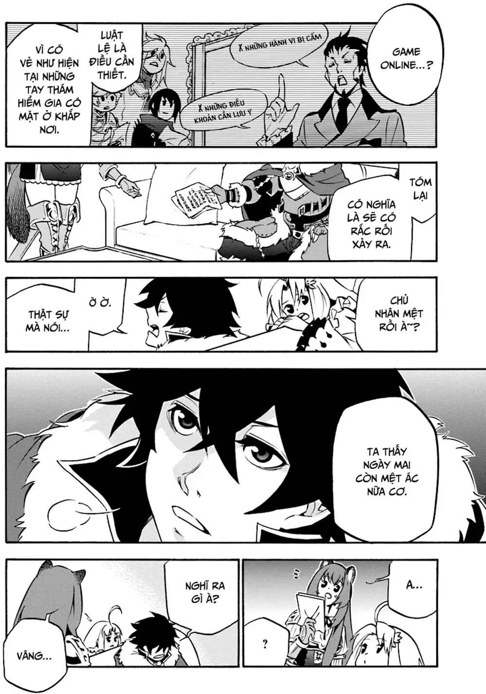 Truyện Tranh Sự Trỗi Dậy Của Anh Hùng Khiên trang 6