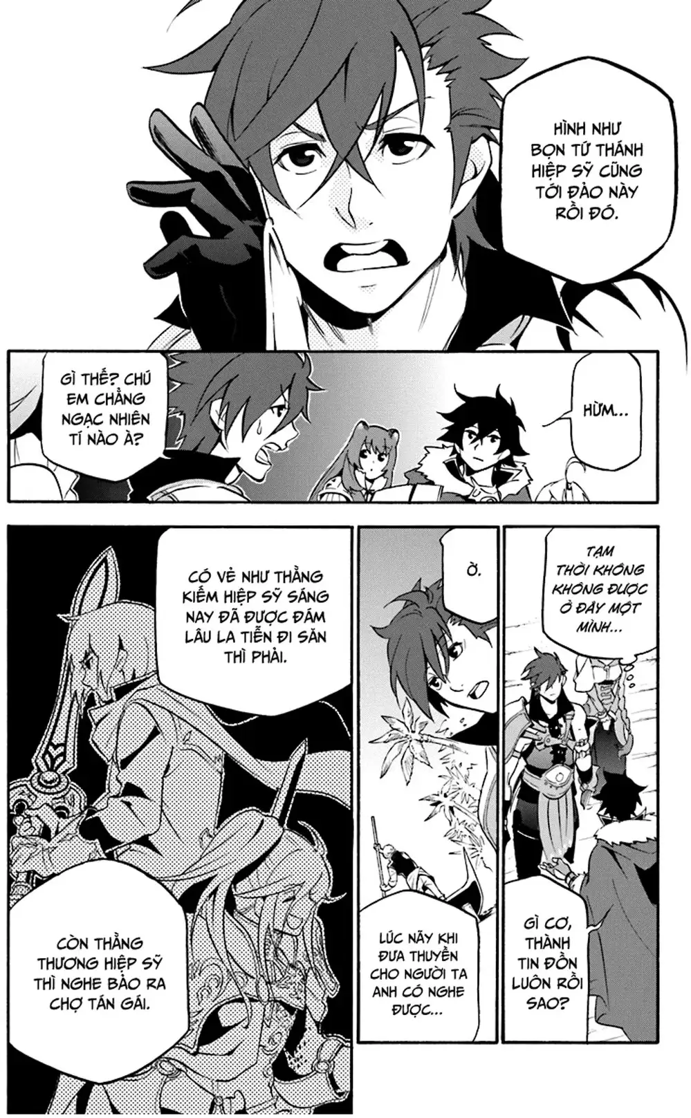 Truyện Tranh Sự Trỗi Dậy Của Anh Hùng Khiên trang 6