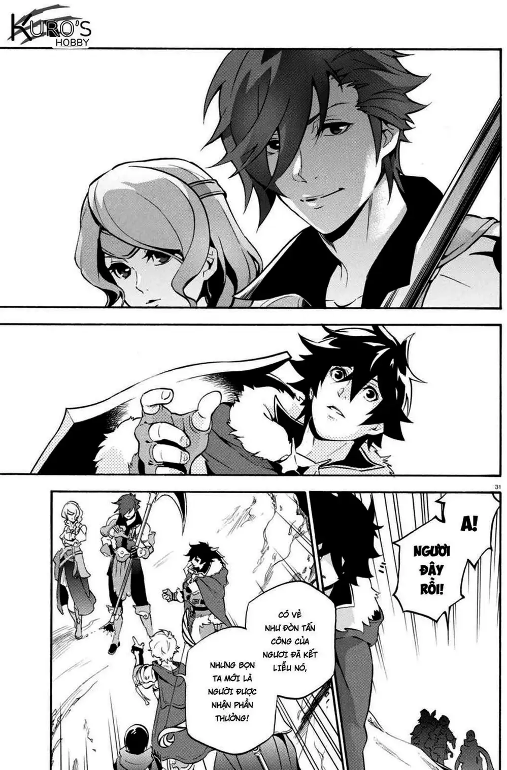 Truyện Tranh Sự Trỗi Dậy Của Anh Hùng Khiên trang 6