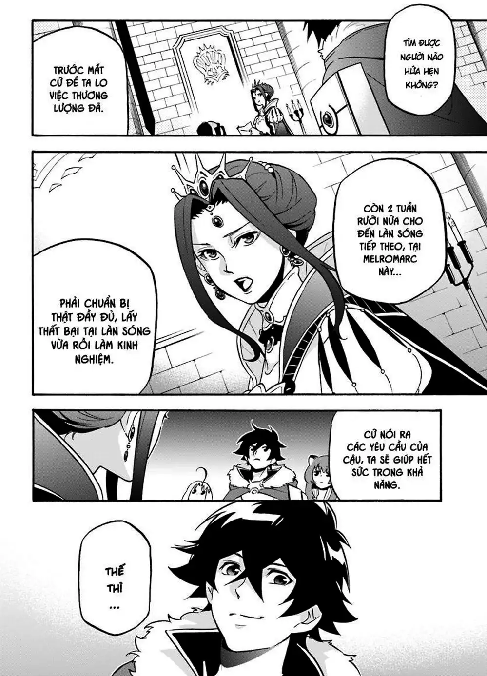 Truyện Tranh Sự Trỗi Dậy Của Anh Hùng Khiên trang 6