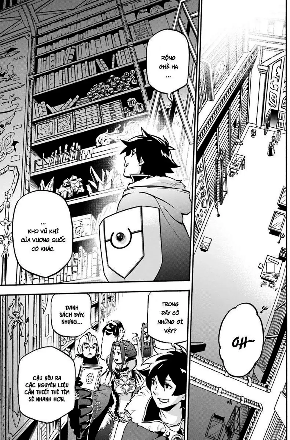 Truyện Tranh Sự Trỗi Dậy Của Anh Hùng Khiên trang 6