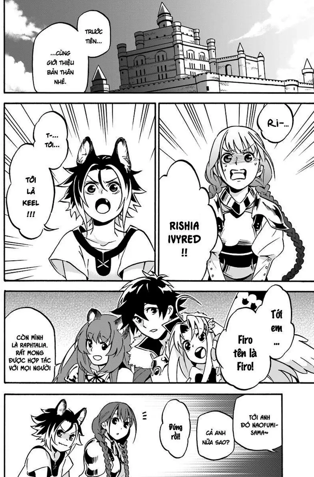Truyện Tranh Sự Trỗi Dậy Của Anh Hùng Khiên trang 6