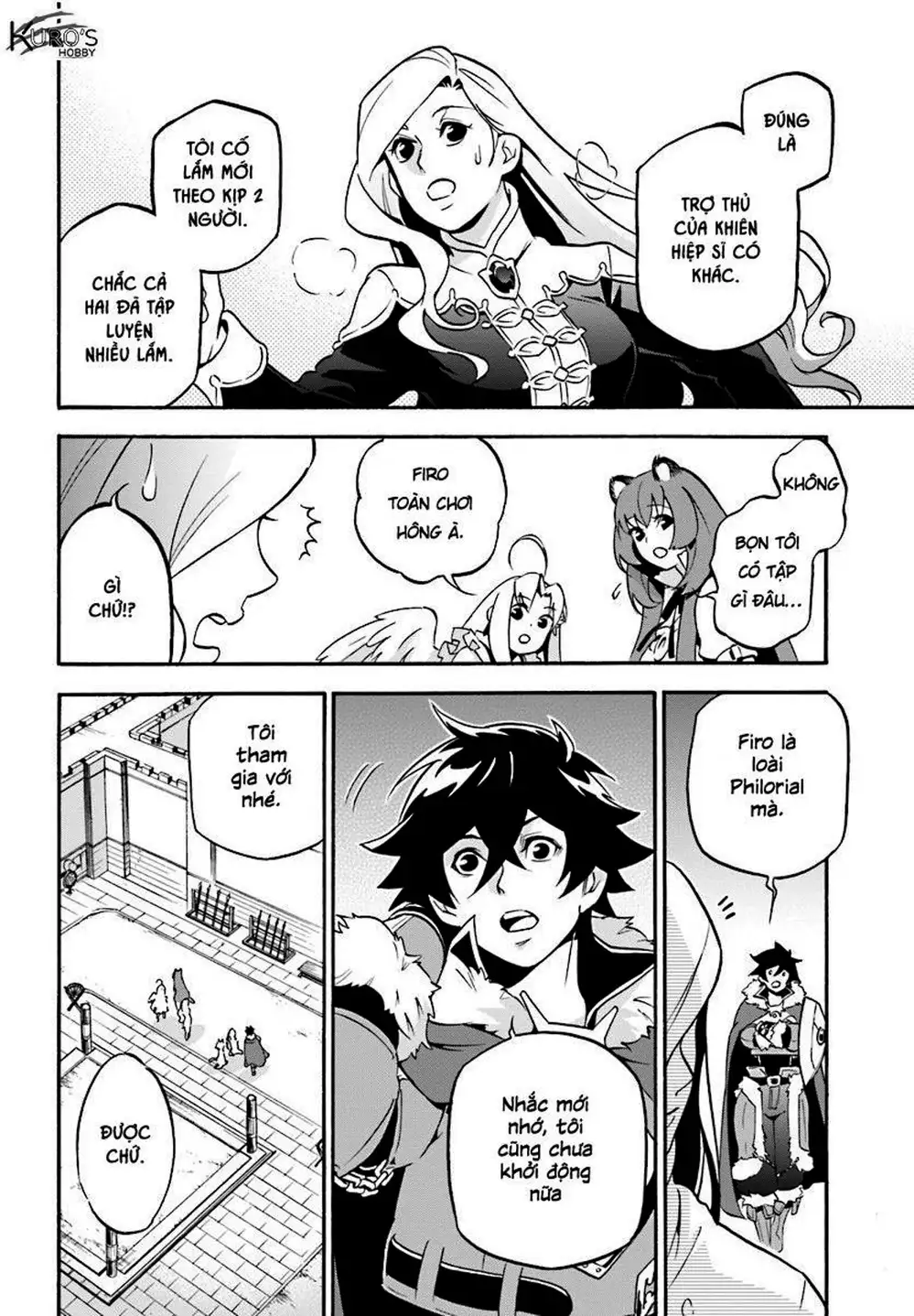 Truyện Tranh Sự Trỗi Dậy Của Anh Hùng Khiên trang 6