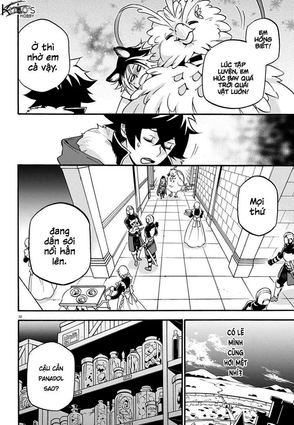 Truyện Tranh Sự Trỗi Dậy Của Anh Hùng Khiên trang 6