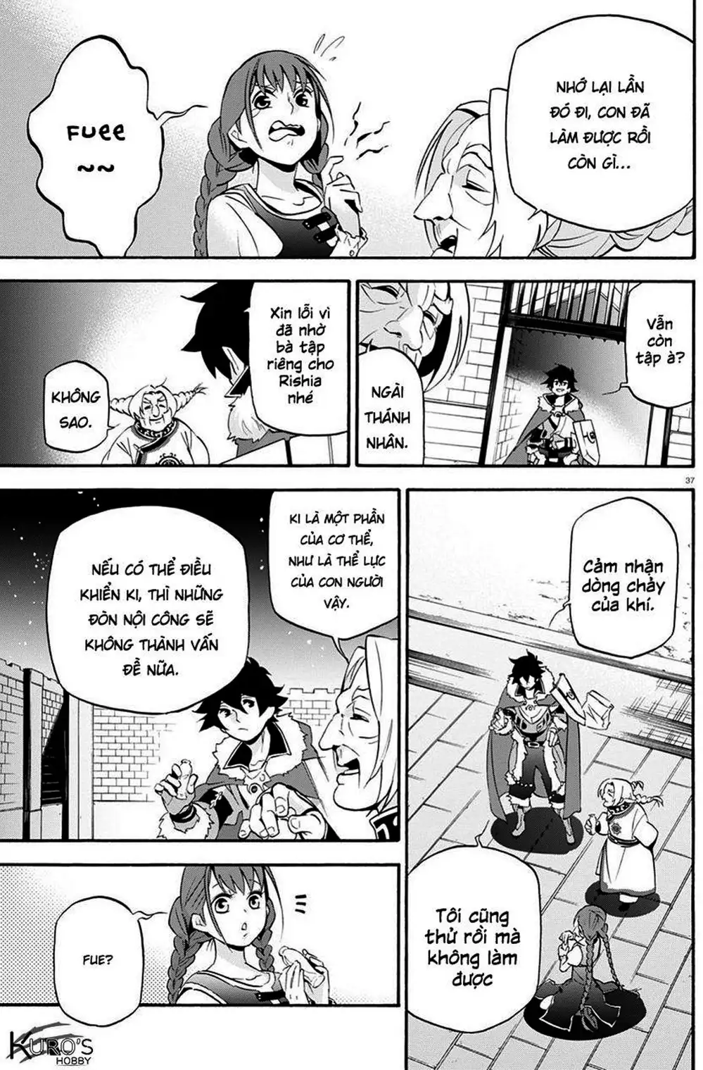 Truyện Tranh Sự Trỗi Dậy Của Anh Hùng Khiên trang 6