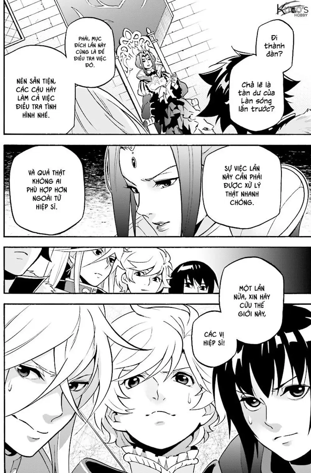 Truyện Tranh Sự Trỗi Dậy Của Anh Hùng Khiên trang 6