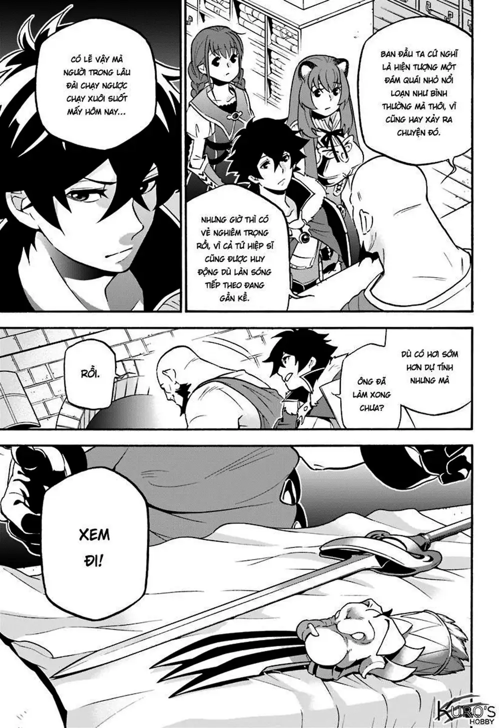 Truyện Tranh Sự Trỗi Dậy Của Anh Hùng Khiên trang 6