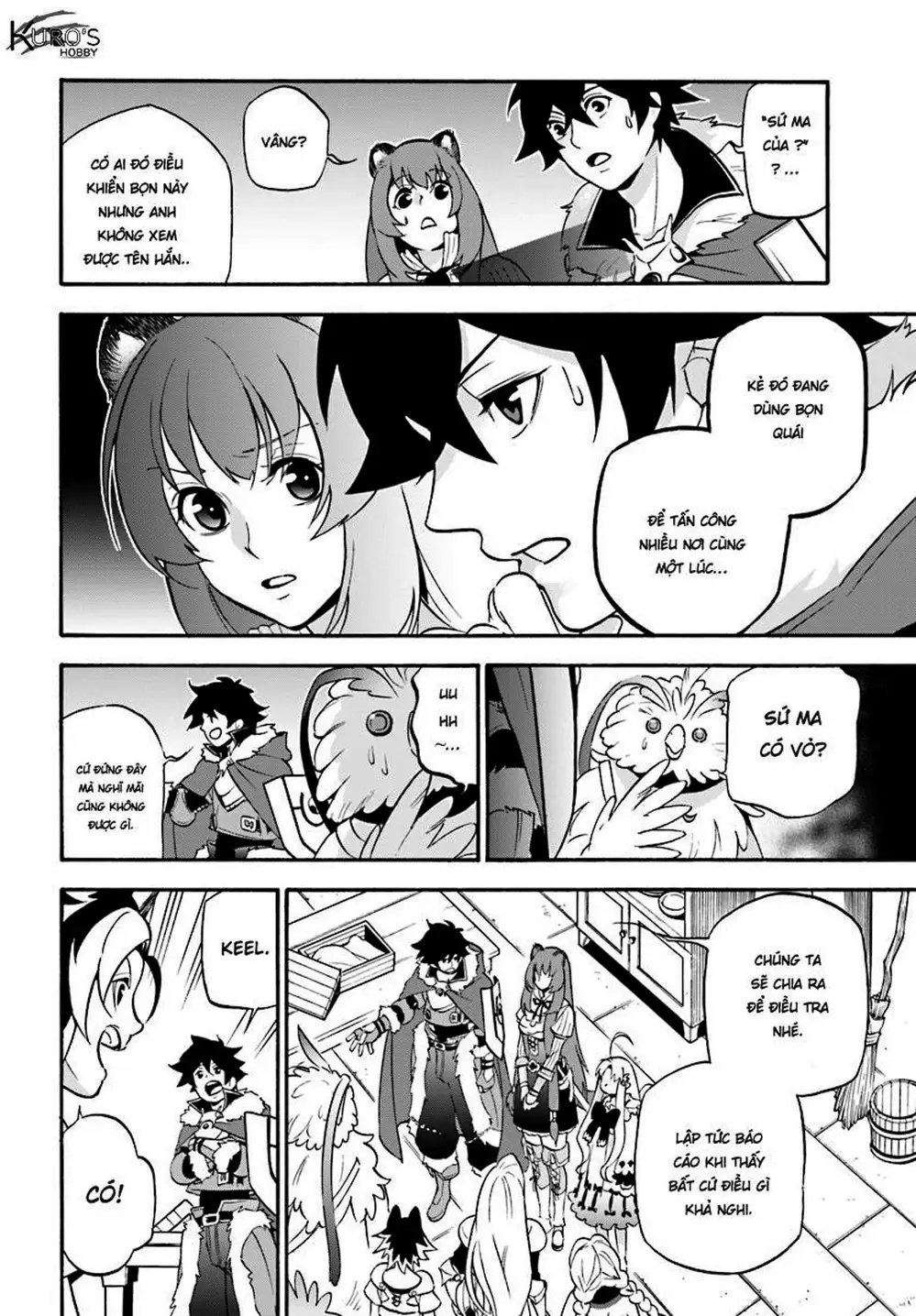 Truyện Tranh Sự Trỗi Dậy Của Anh Hùng Khiên trang 6