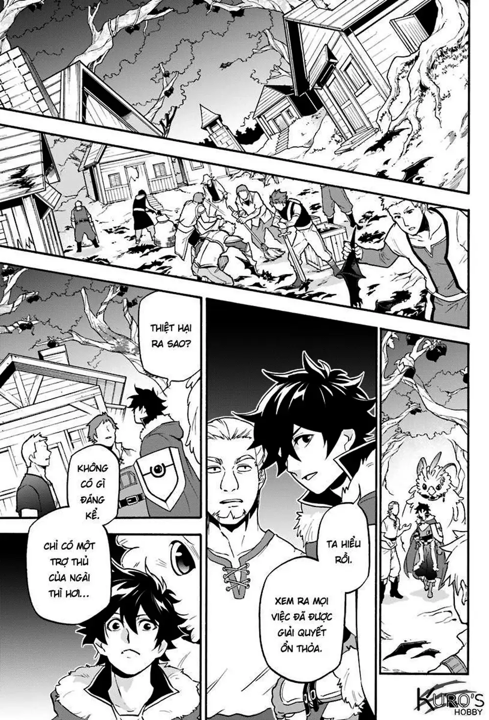 Truyện Tranh Sự Trỗi Dậy Của Anh Hùng Khiên trang 6