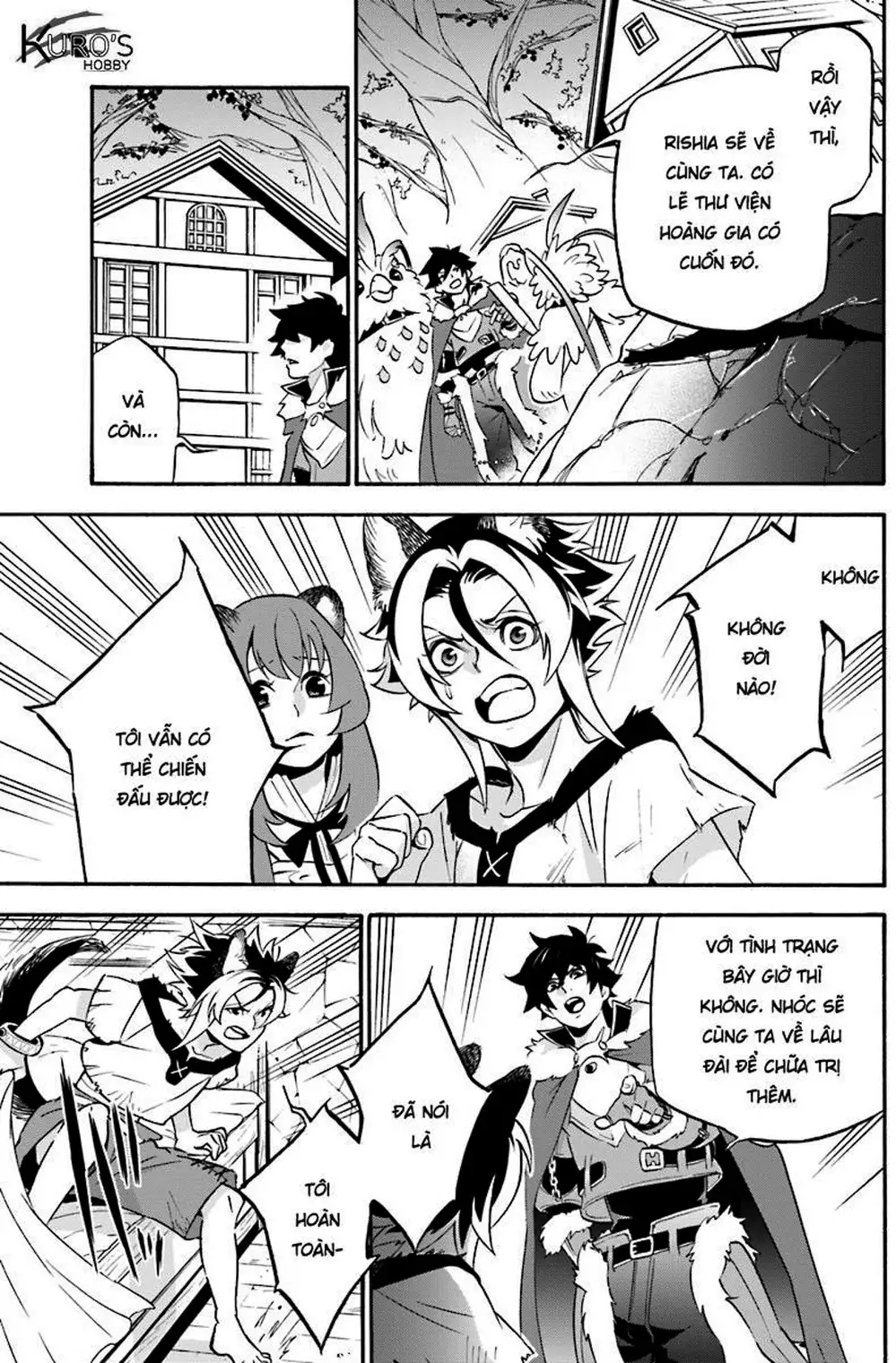 Truyện Tranh Sự Trỗi Dậy Của Anh Hùng Khiên trang 6