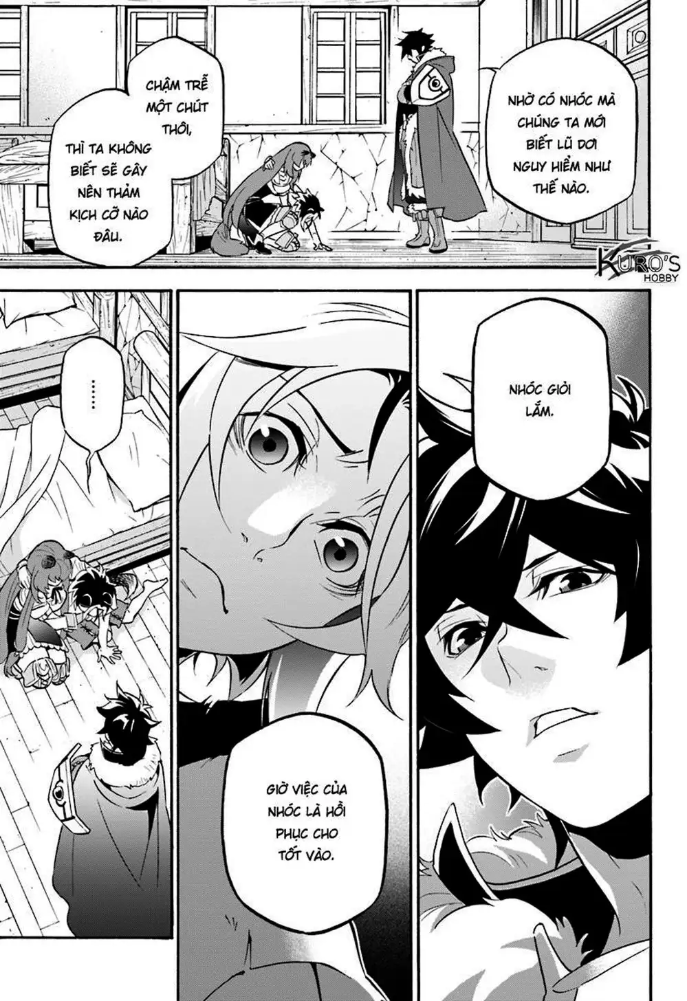 Truyện Tranh Sự Trỗi Dậy Của Anh Hùng Khiên trang 6