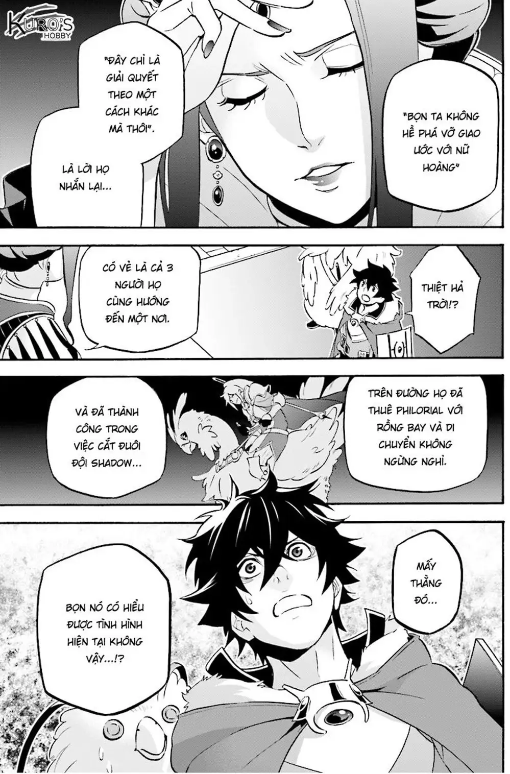 Truyện Tranh Sự Trỗi Dậy Của Anh Hùng Khiên trang 6