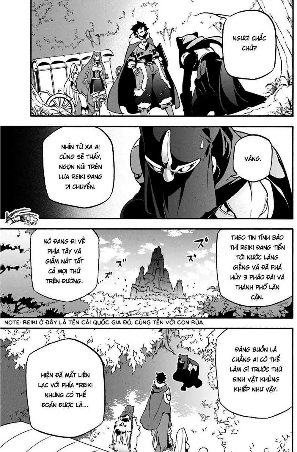 Truyện Tranh Sự Trỗi Dậy Của Anh Hùng Khiên trang 6