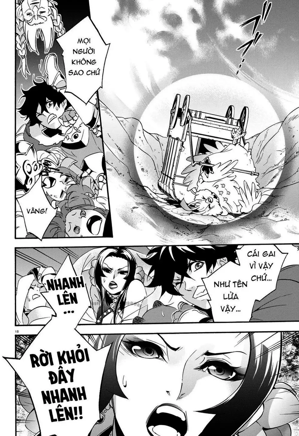 Truyện Tranh Sự Trỗi Dậy Của Anh Hùng Khiên trang 6