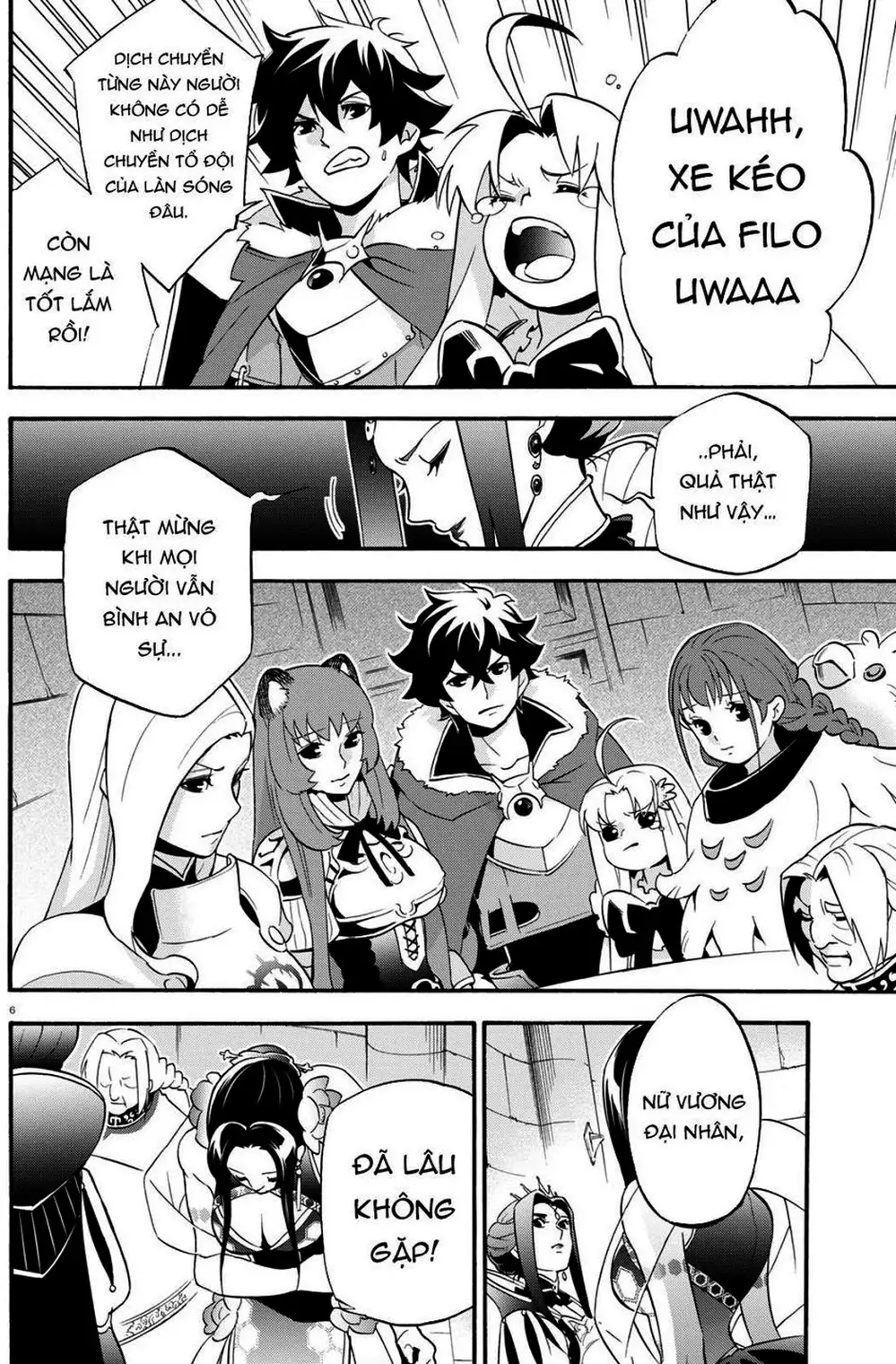 Truyện Tranh Sự Trỗi Dậy Của Anh Hùng Khiên trang 6