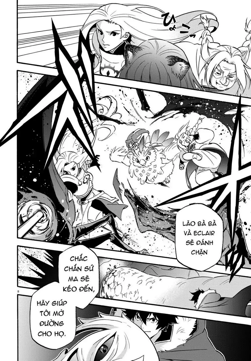 Truyện Tranh Sự Trỗi Dậy Của Anh Hùng Khiên trang 6