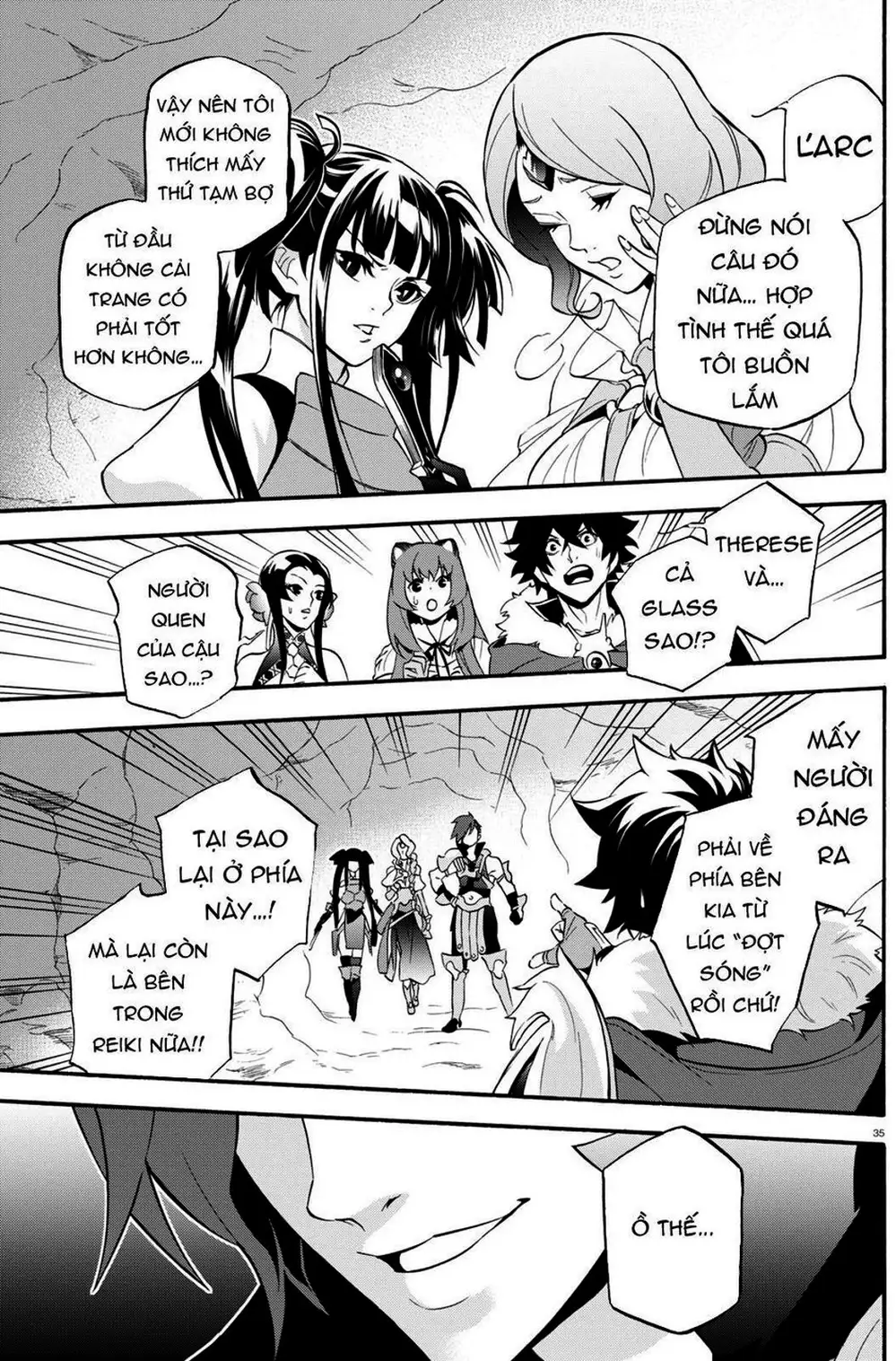 Truyện Tranh Sự Trỗi Dậy Của Anh Hùng Khiên trang 6