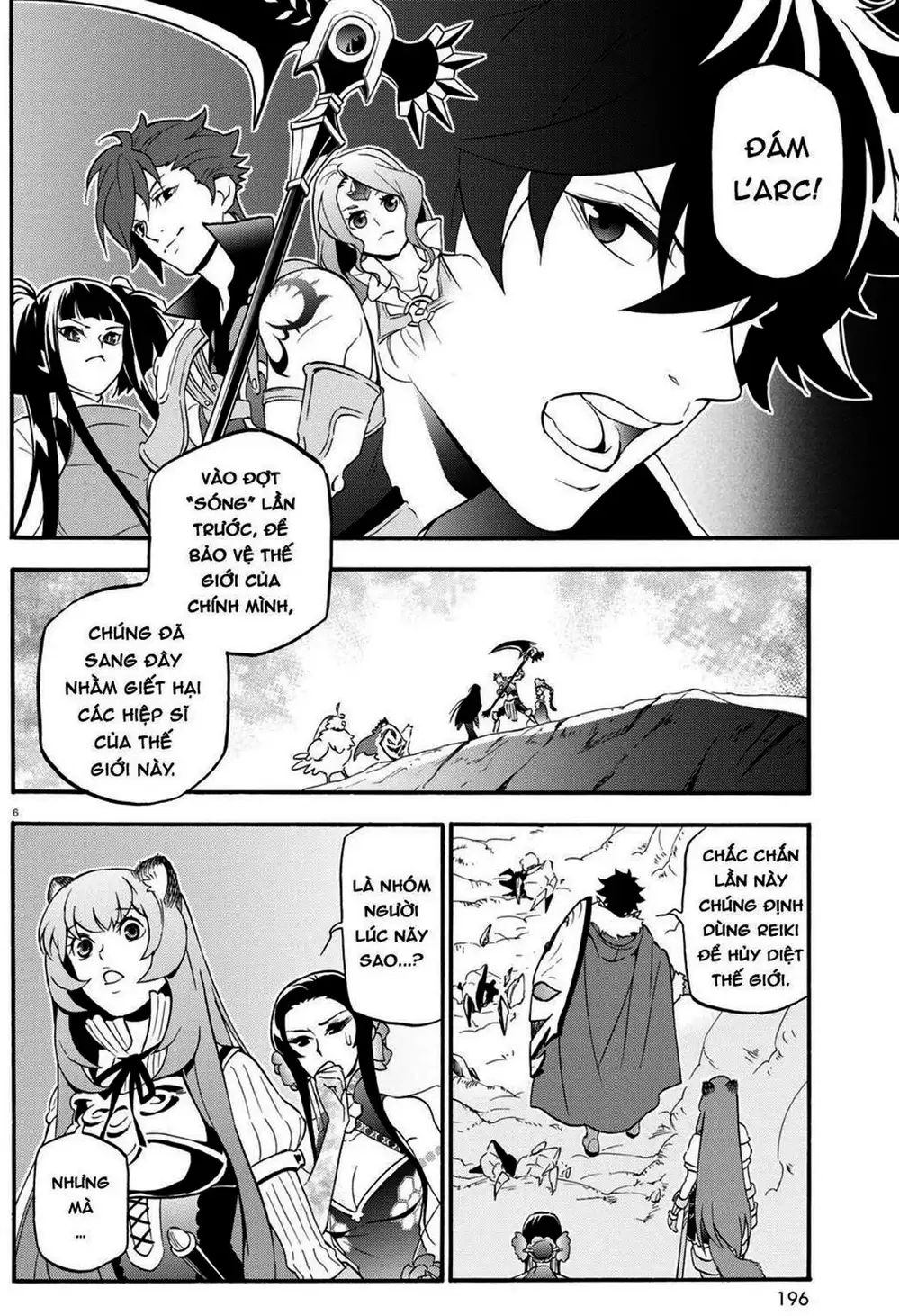Truyện Tranh Sự Trỗi Dậy Của Anh Hùng Khiên trang 6