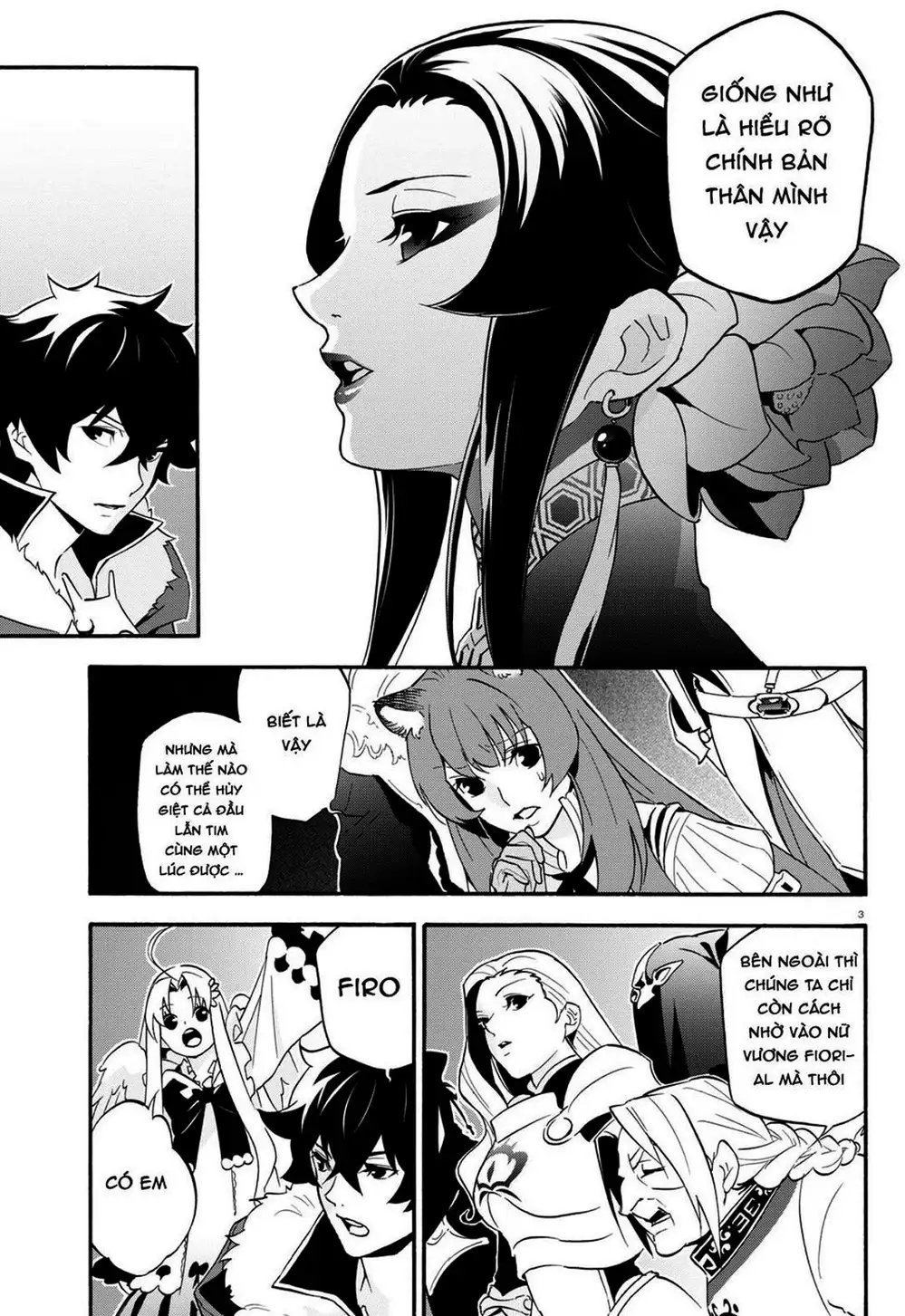 Truyện Tranh Sự Trỗi Dậy Của Anh Hùng Khiên trang 6