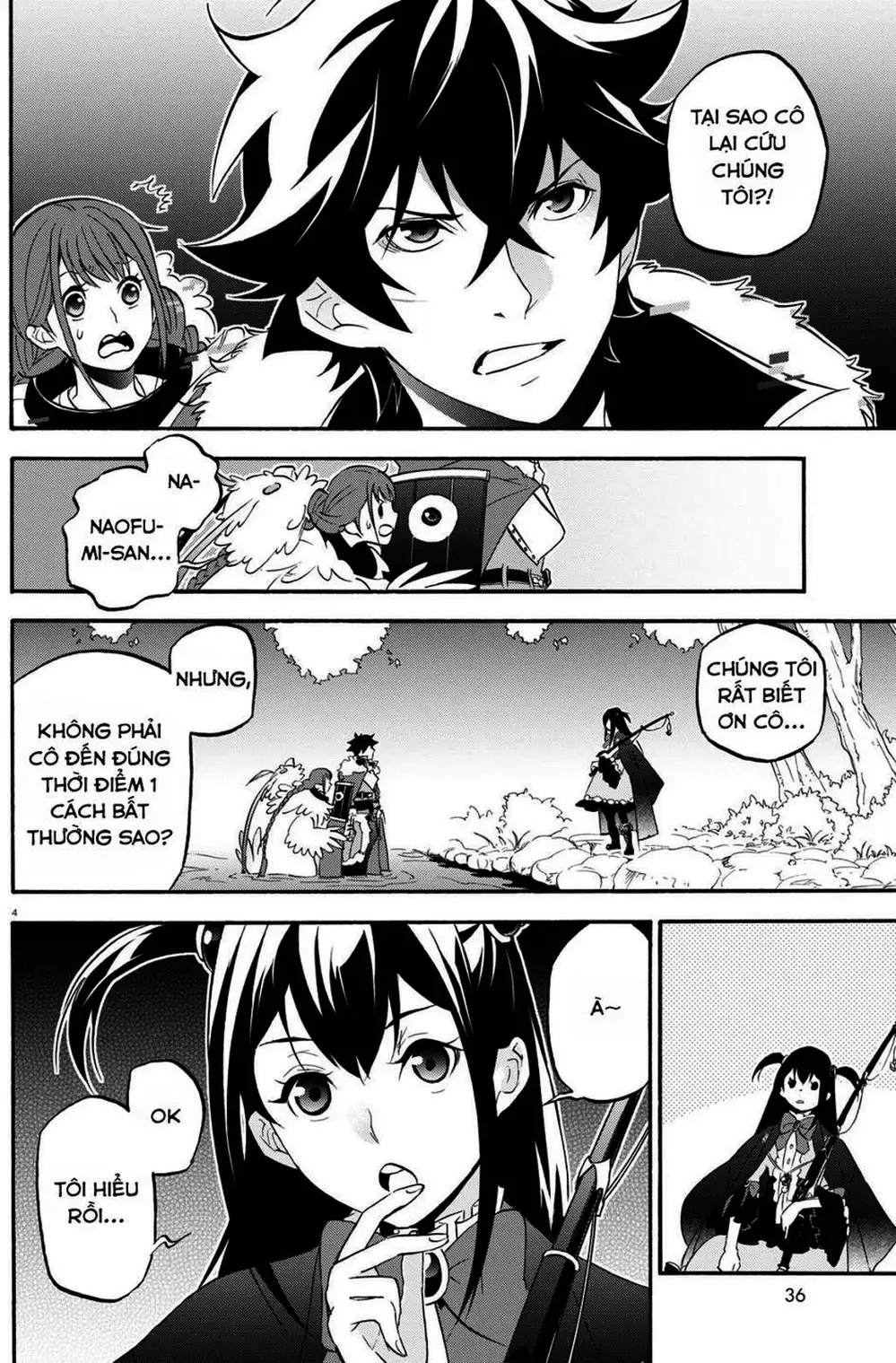 Truyện Tranh Sự Trỗi Dậy Của Anh Hùng Khiên trang 6
