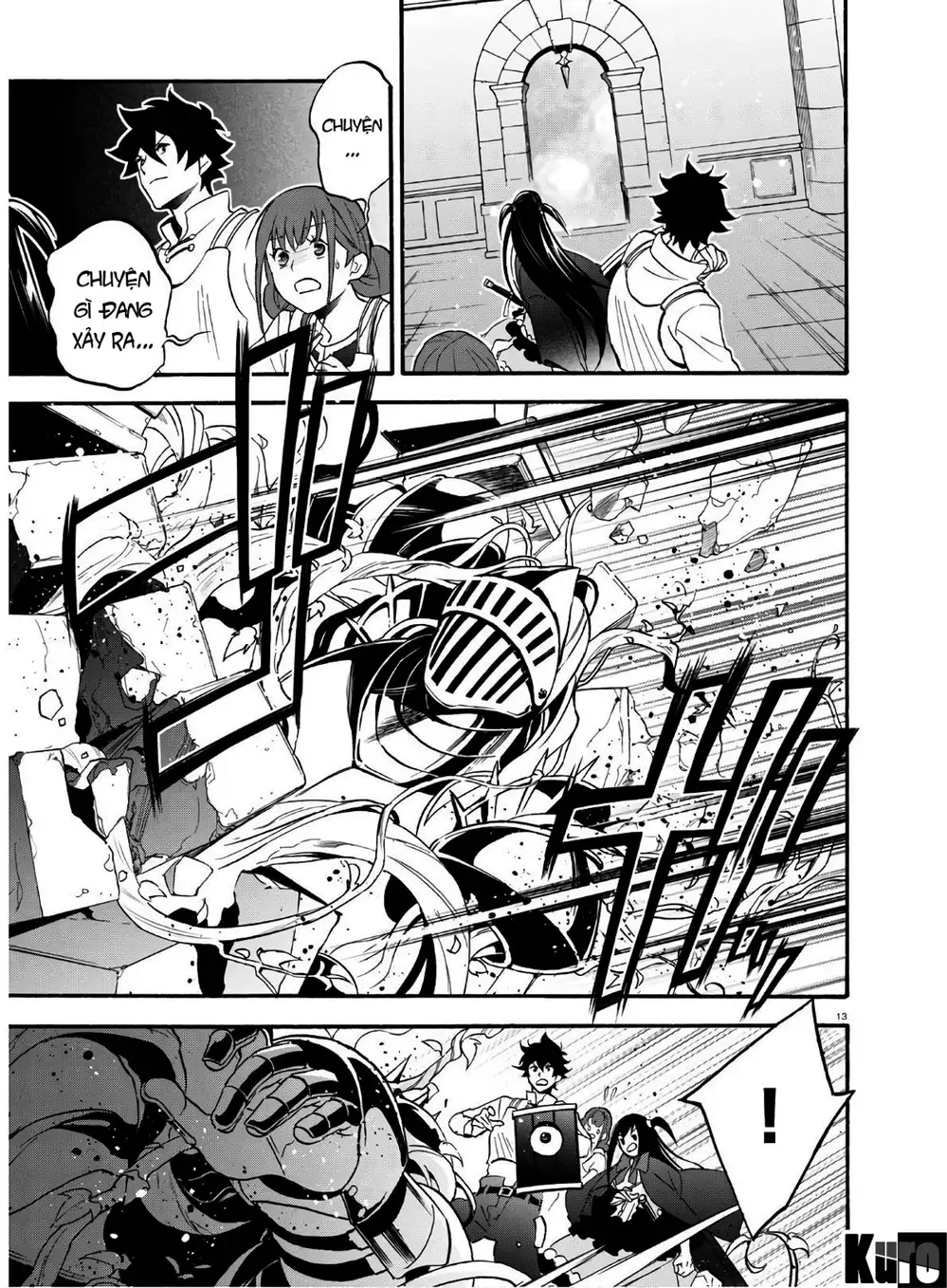 Truyện Tranh Sự Trỗi Dậy Của Anh Hùng Khiên trang 6