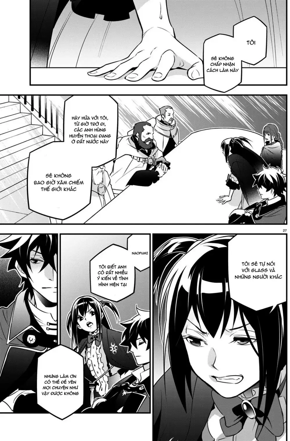 Truyện Tranh Sự Trỗi Dậy Của Anh Hùng Khiên trang 6