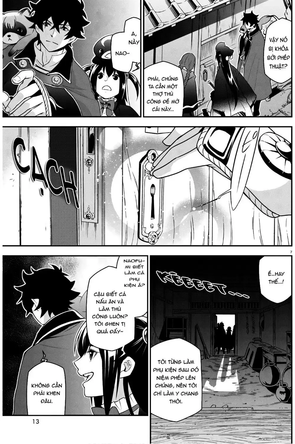 Truyện Tranh Sự Trỗi Dậy Của Anh Hùng Khiên trang 6