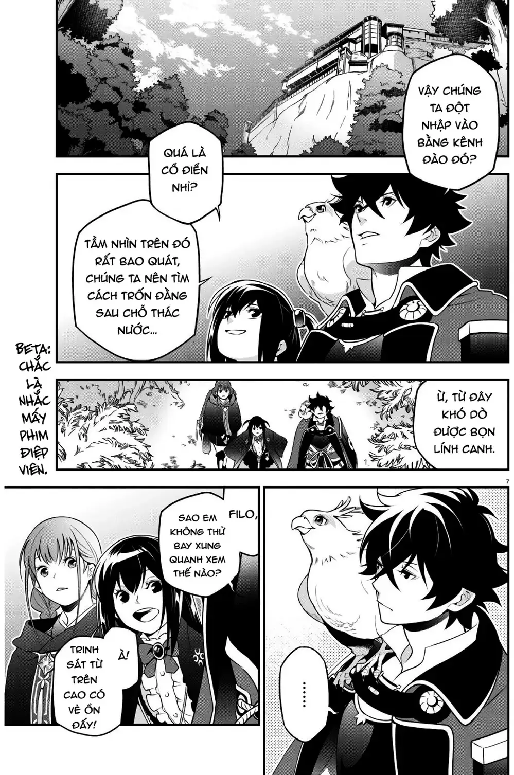 Truyện Tranh Sự Trỗi Dậy Của Anh Hùng Khiên trang 6