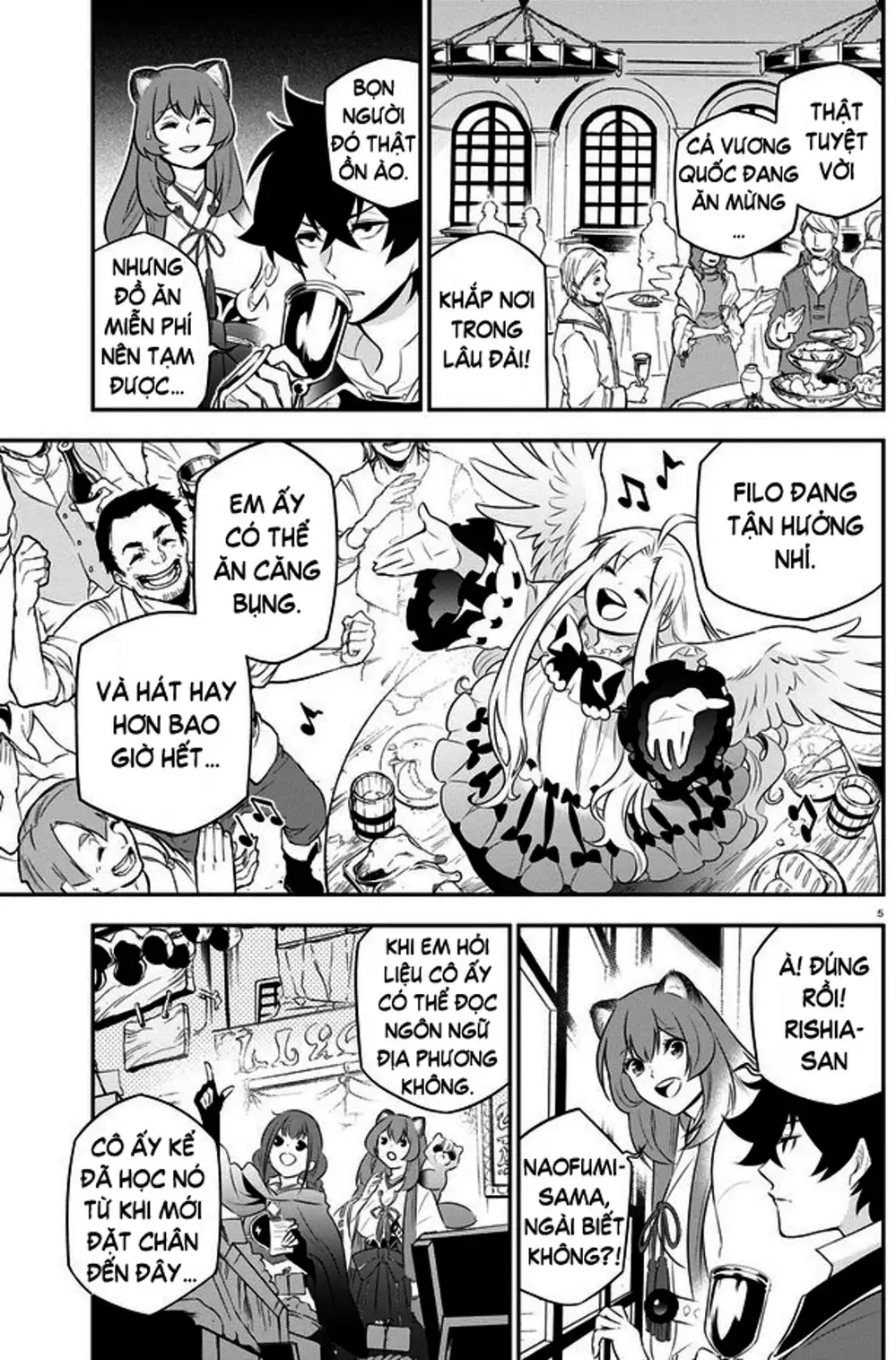 Truyện Tranh Sự Trỗi Dậy Của Anh Hùng Khiên trang 6