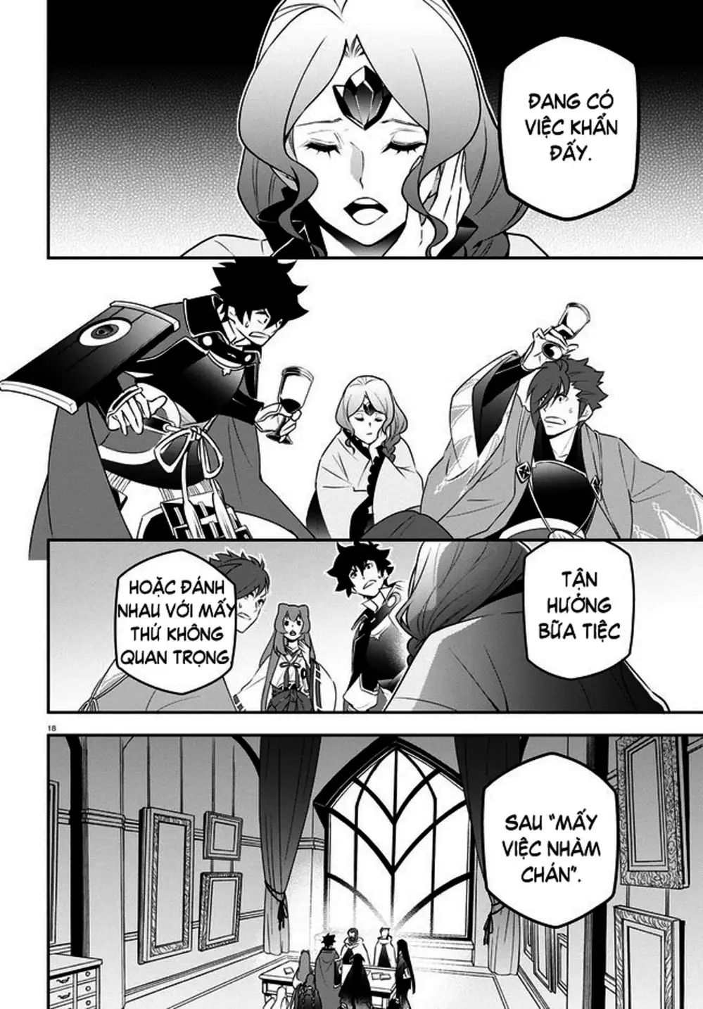 Truyện Tranh Sự Trỗi Dậy Của Anh Hùng Khiên trang 6