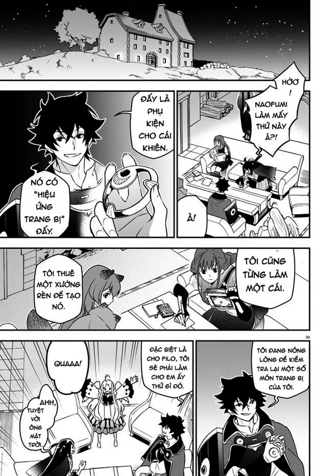 Truyện Tranh Sự Trỗi Dậy Của Anh Hùng Khiên trang 6