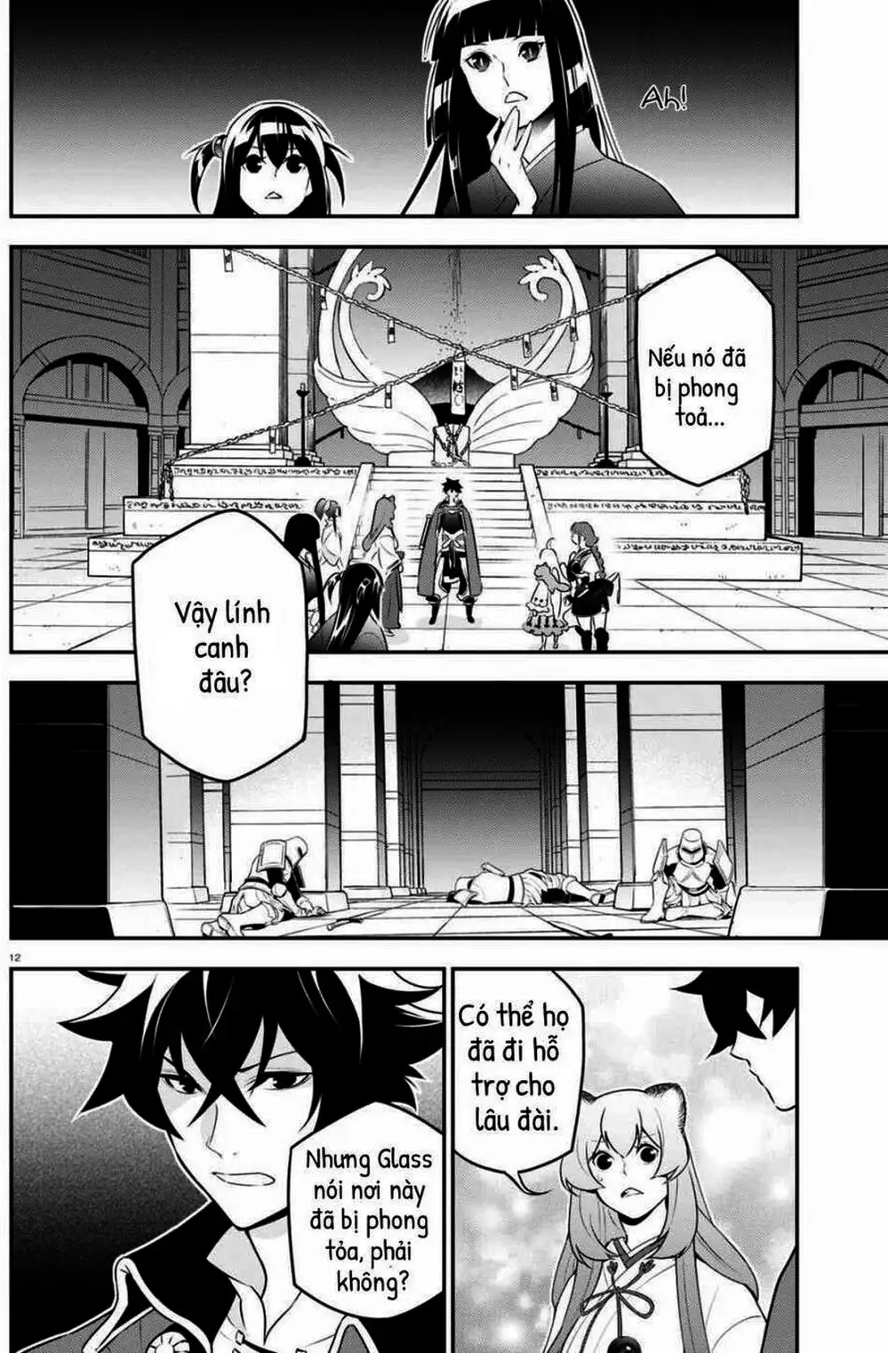 Truyện Tranh Sự Trỗi Dậy Của Anh Hùng Khiên trang 6