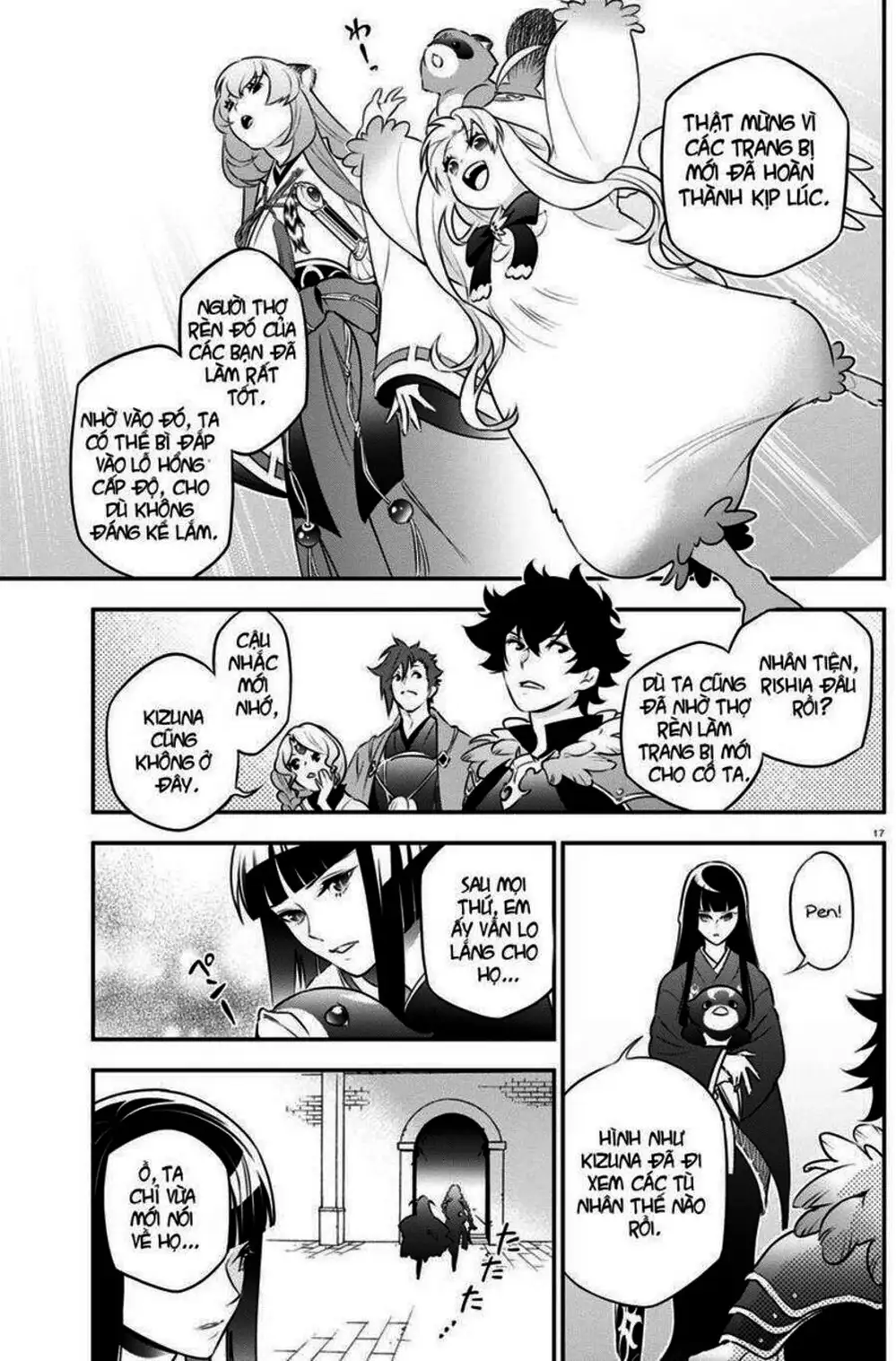 Truyện Tranh Sự Trỗi Dậy Của Anh Hùng Khiên trang 6