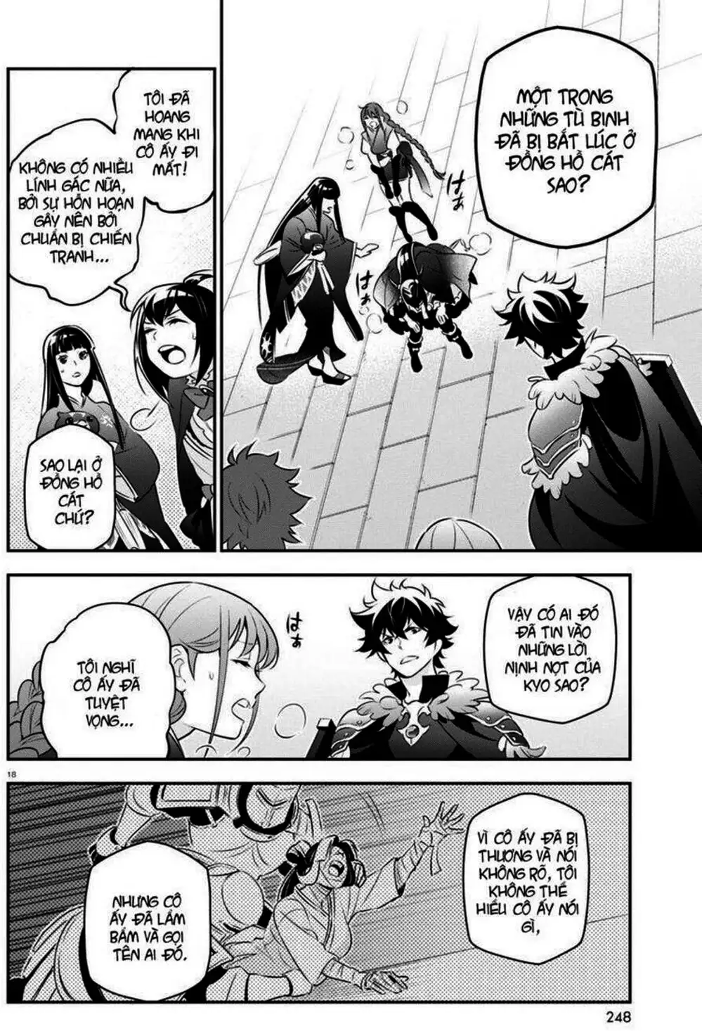 Truyện Tranh Sự Trỗi Dậy Của Anh Hùng Khiên trang 6